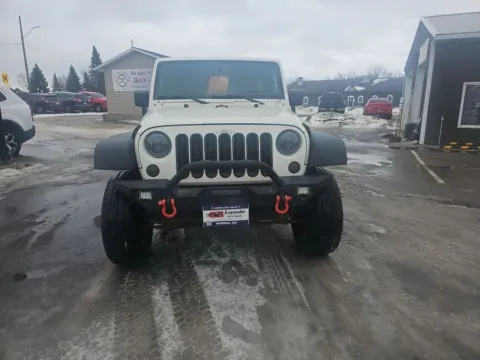 Another view of 2008 Jeep Wrangler Unlimited X Sport Utility 4D for sale in Wadena, MN at Lunde Auto Sales