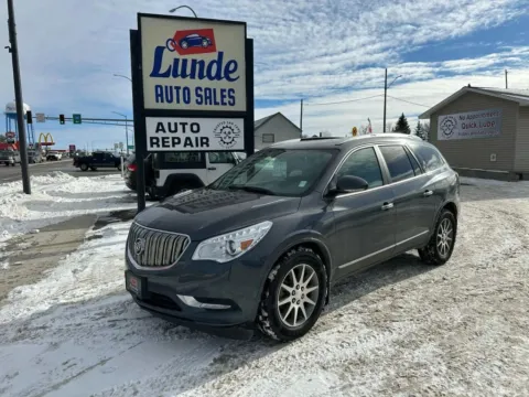 Gray 2014 Buick Enclave Leather Sport Utility 4D for sale in Wadena, MN