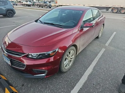 Red 2018 Chevrolet Malibu LT Sedan 4D for sale in Wadena, MN
