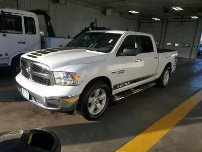 White 2017 Ram 1500 Crew Cab SLT Pickup 4D 6 1/3 ft for sale in Wadena, MN