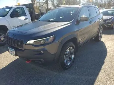 Gray 2019 Jeep Cherokee TrailHawk Sport Utility 4D for sale in Wadena, MN