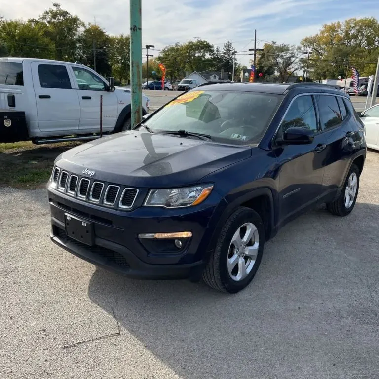 Blue 2019 Jeep Compass Latitude Sport Utility 4D for sale in Wadena, MN