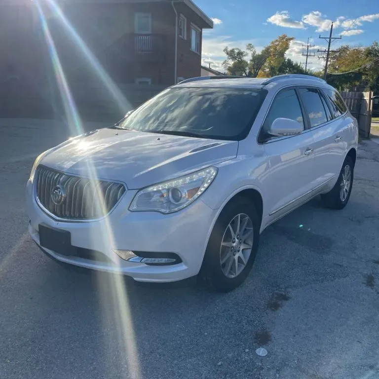 White 2016 Buick Enclave Leather Sport Utility 4D for sale in Wadena, MN
