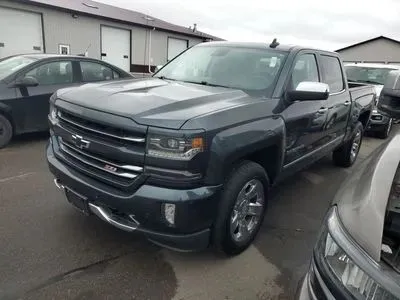 Gray 2017 Chevrolet Silverado 1500 Crew Cab Z71 LTZ Pickup 4D 5 3/4 ft for sale in Wadena, MN