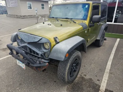 Green 2007 Jeep Wrangler X Sport Utility 2D for sale in Wadena, MN