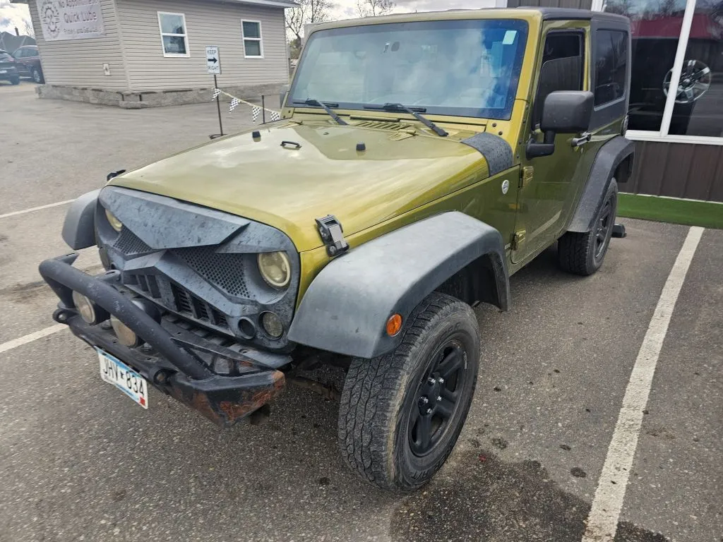 Green 2007 Jeep Wrangler X Sport Utility 2D for sale in Wadena, MN