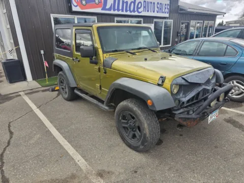Another view of 2007 Jeep Wrangler X Sport Utility 2D for sale in Wadena, MN at Lunde Auto Sales