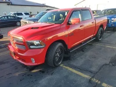 Red 2014 Ram 1500 Crew Cab Sport Pickup 4D 5 1/2 ft for sale in Wadena, MN
