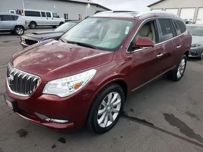 Red 2017 Buick Enclave Premium Sport Utility 4D for sale in Wadena, MN