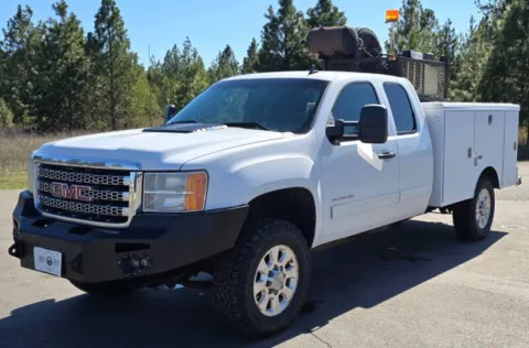 White 2013 GMC Sierra 3500HD SLE for sale in Athol, ID