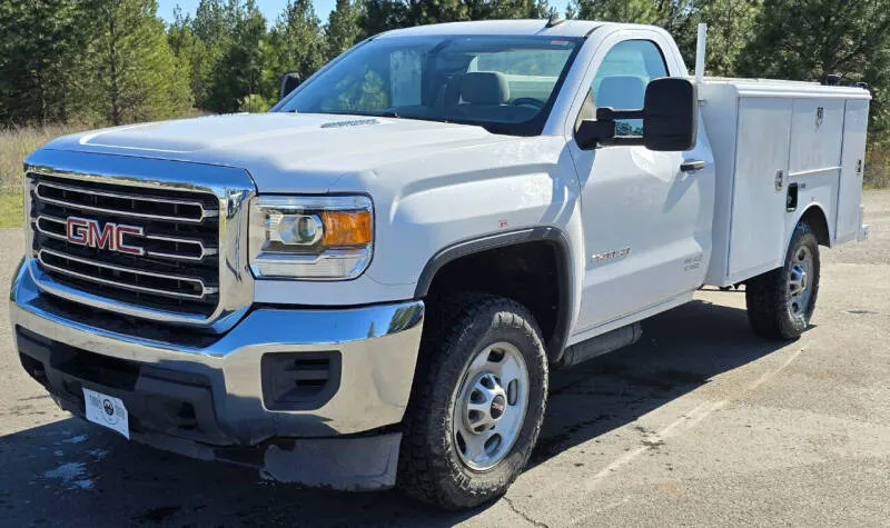 White 2015 GMC Sierra 2500HD for sale in Athol, ID