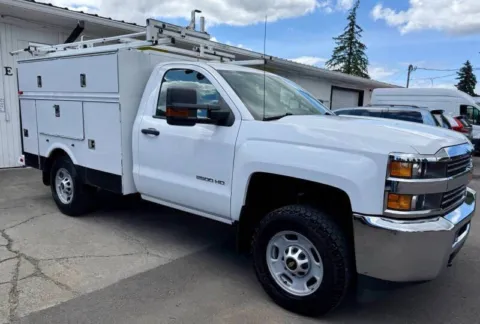 White 2017 Chevrolet Silverado 2500HD Work Truck for sale in Athol, ID