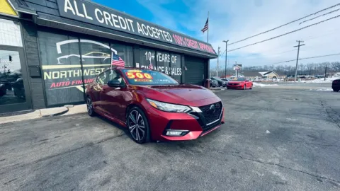 Another view of 2023 NISSAN SENTRA SR for sale in Valparaiso, IN at NWI AUTO FINANCE Valparaiso