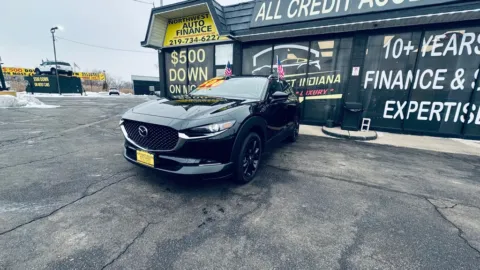 Black 2023 MAZDA CX-30 PREMIUM for sale in Valparaiso, IN