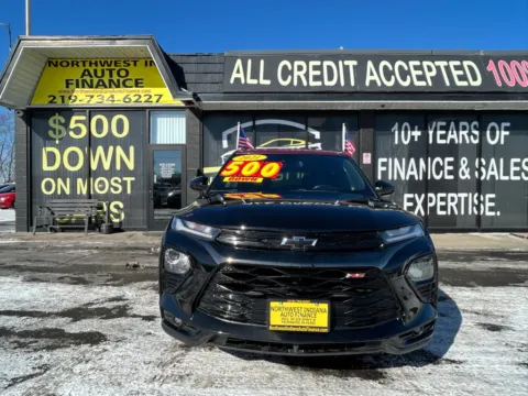 Photos of 2021 CHEVROLET TRAILBLAZER RS for sale in Valparaiso, IN at NWI AUTO FINANCE Valparaiso