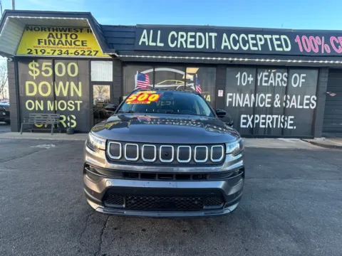 Photos of 2022 JEEP COMPASS LATITUDE for sale in Valparaiso, IN at NWI AUTO FINANCE Valparaiso
