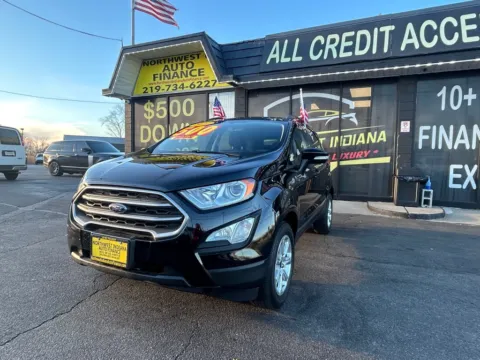 Black 2022 FORD ECOSPORT SE for sale in Valparaiso, IN