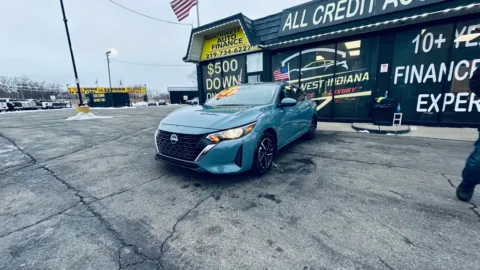 Gray 2025 NISSAN SENTRA SV for sale in Valparaiso, IN