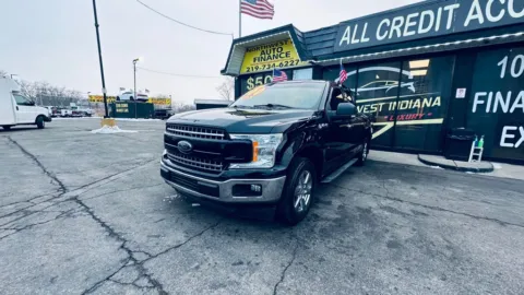 Black 2019 FORD F-150 XLT SUPER CAB for sale in Valparaiso, IN