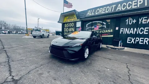Black 2025 TOYOTA CAMRY LE for sale in Valparaiso, IN
