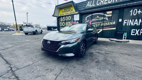 Gray 2025 NISSAN SENTRA SV for sale in Valparaiso, IN