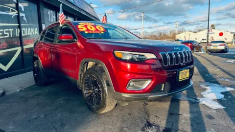 Red 2019 JEEP CHEROKEE LIMITED for sale in Valparaiso, IN