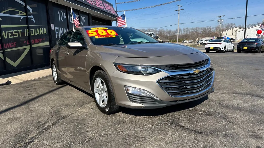 2022 CHEVROLET MALIBU LT for sale in Valparaiso, IN