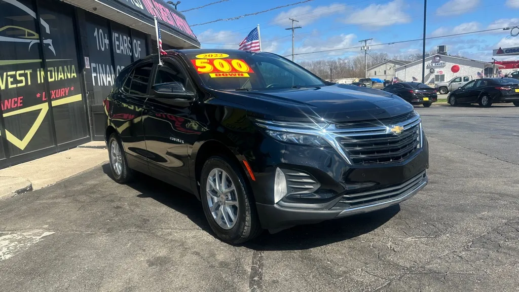 2022 CHEVROLET EQUINOX LT for sale in Valparaiso, IN
