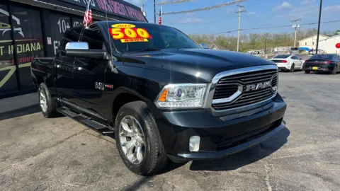 Black 2018 RAM 1500 LONGHORN for sale in Valparaiso, IN