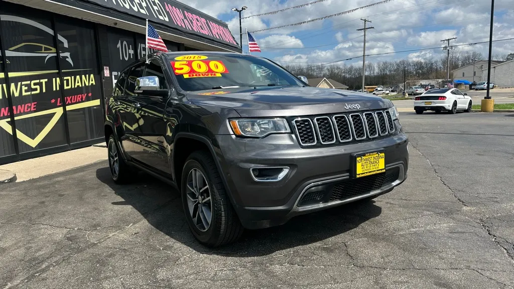 2018 JEEP GRAND CHEROKEE LIMITED for sale in Valparaiso, IN