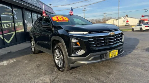 Black 2025 CHEVROLET EQUINOX LT for sale in Valparaiso, IN