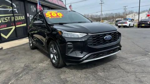 Black 2023 FORD ESCAPE ST LINE for sale in Valparaiso, IN