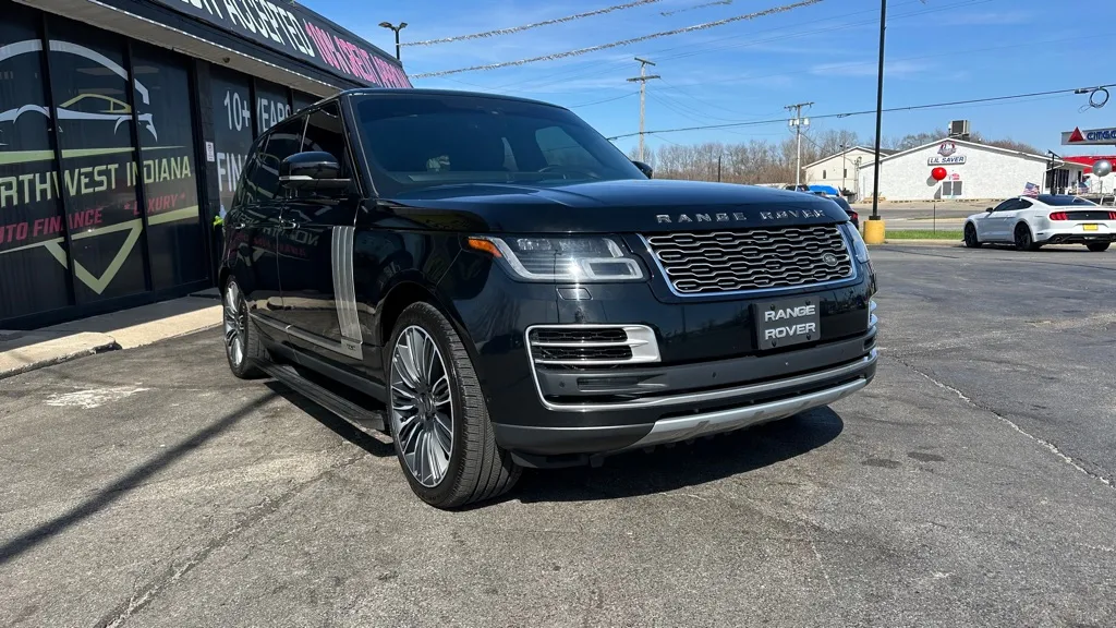 Black 2020 LAND ROVER RANGE ROVER SV AUTOBIOGRAPHY for sale in Valparaiso, IN