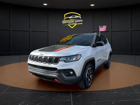 Silver 2025 JEEP COMPASS TRAILHAWK for sale in Valparaiso, IN