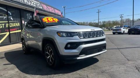 Silver 2025 JEEP COMPASS LIMITED for sale in Valparaiso, IN