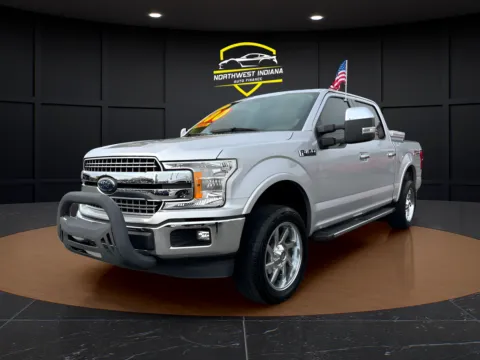 Silver 2019 FORD F-150 SUPERCREW XLT for sale in Valparaiso, IN