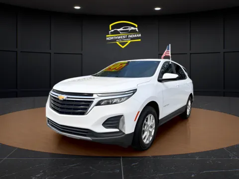 White 2024 CHEVROLET EQUINOX LT for sale in Valparaiso, IN