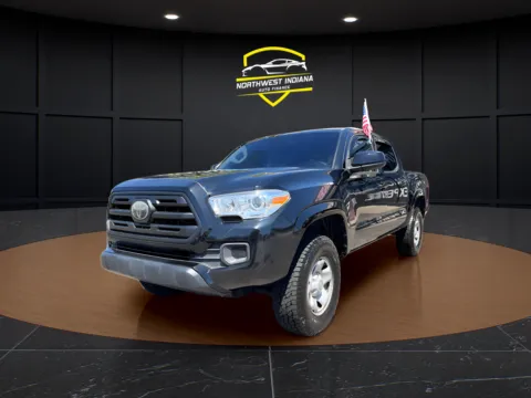 Black 2019 TOYOTA TACOMA DOUBLE CAB for sale in Valparaiso, IN