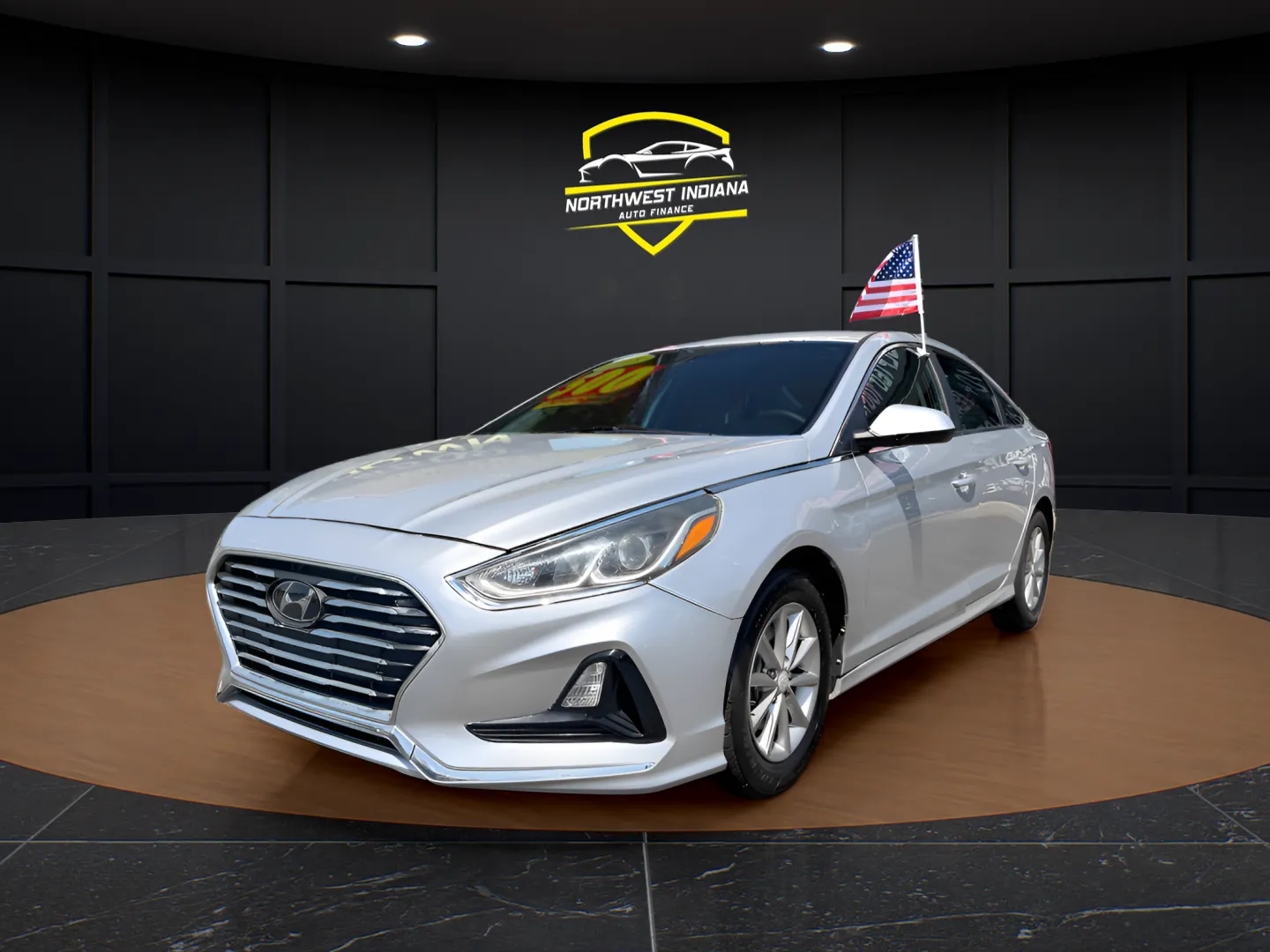 Silver 2018 HYUNDAI SONATA SE for sale in Valparaiso, IN