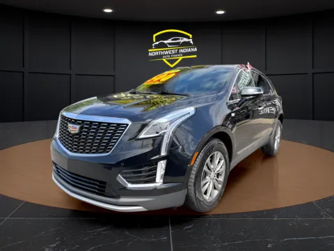 Black 2023 CADILLAC XT5 PREMIUM LUXURY for sale in Valparaiso, IN