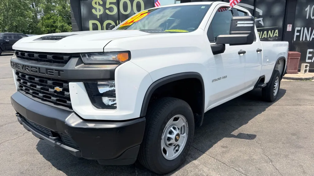 White 2021 CHEVROLET SILVERADO 2500 HEAVY DUTY WORK TRUCK for sale in Valparaiso, IN