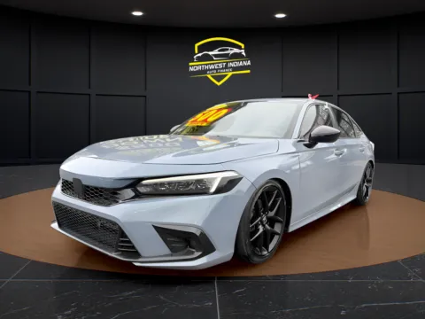 Gray 2023 HONDA CIVIC SPORT for sale in Valparaiso, IN