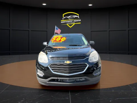 Black 2017 CHEVROLET EQUINOX LS for sale in Valparaiso, IN
