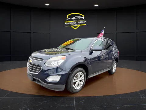 Blue 2017 CHEVROLET EQUINOX LT for sale in Valparaiso, IN