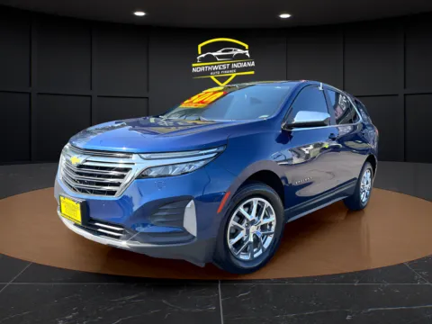 Blue 2023 CHEVROLET EQUINOX LT for sale in Valparaiso, IN