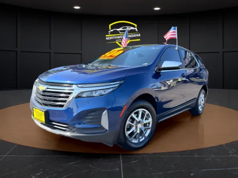 Blue 2023 CHEVROLET EQUINOX LT for sale in Valparaiso, IN