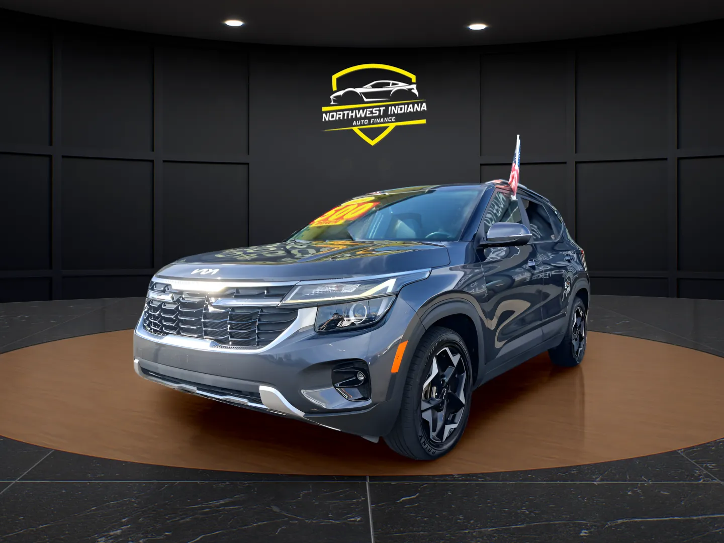 Gray 2024 KIA SELTOS EX for sale in Valparaiso, IN