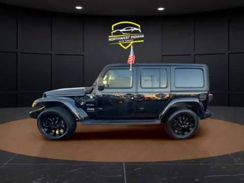 Photos of 2023 JEEP WRANGLER SAHARA 4XE for sale in Valparaiso, IN at NWI AUTO FINANCE Valparaiso