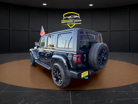 Another view of 2023 JEEP WRANGLER SAHARA 4XE for sale in Valparaiso, IN at NWI AUTO FINANCE Valparaiso