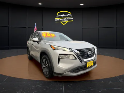 Silver 2023 NISSAN ROGUE SV for sale in Valparaiso, IN